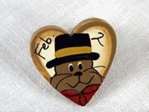 Gingerbread Angel February 2 Heart Tie-Tac 48518532890909 (Gingerbread Angel)