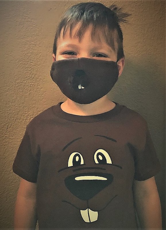 Kids Stay Well Ghog Mask
