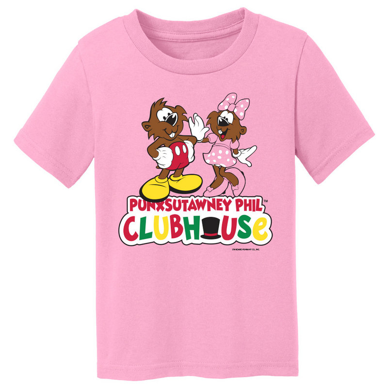 Phil's Clubhouse Toddler T Pink Sku#1745-2T Sku#1746-4T Sku#1747-5/6 