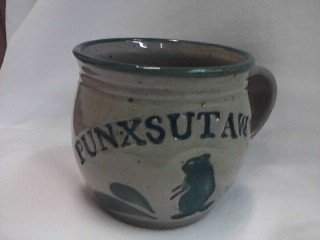 Punxsutawney Crock Coffee Mug - Green Sku# 814 