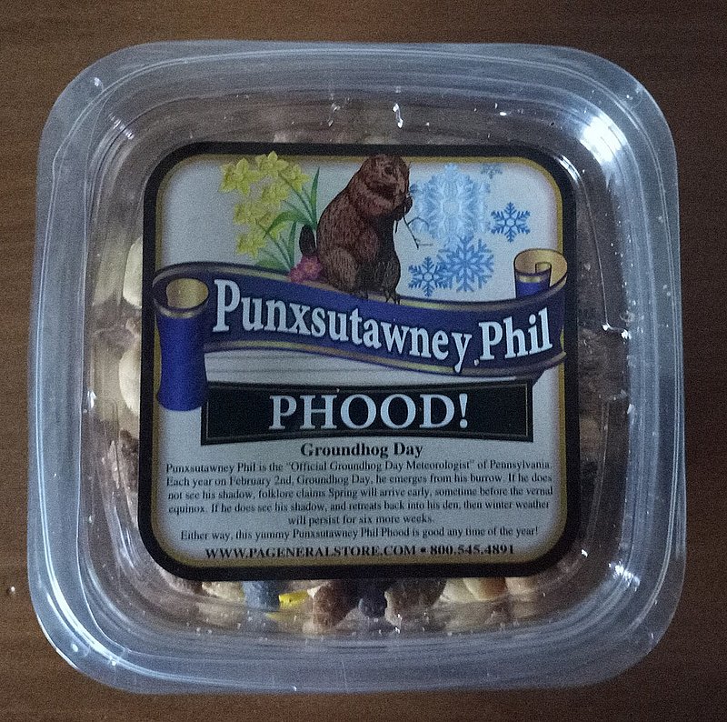 Punxsutawney Phil Phood sku#2640 