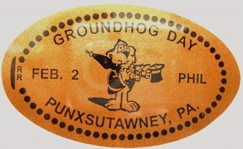Punxsutawney Phil's Official Souvenir Shop Pressed Penny Top Hat 48518657245469 (Punxsutawney Phil's Official Souvenir Shop)