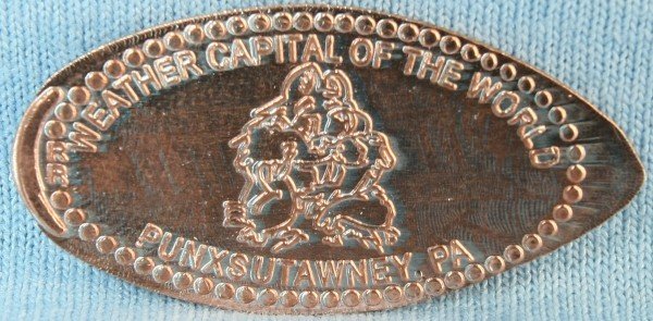 Punxsutawney Phil's Official Souvenir Shop Pressed Penny Weather Cap 48518664388893 (Punxsutawney Phil's Official Souvenir Shop)