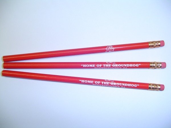 Quality Logo Products Pencil (Home of the Ghog)-red 48518634504477 (Quality Logo Products)