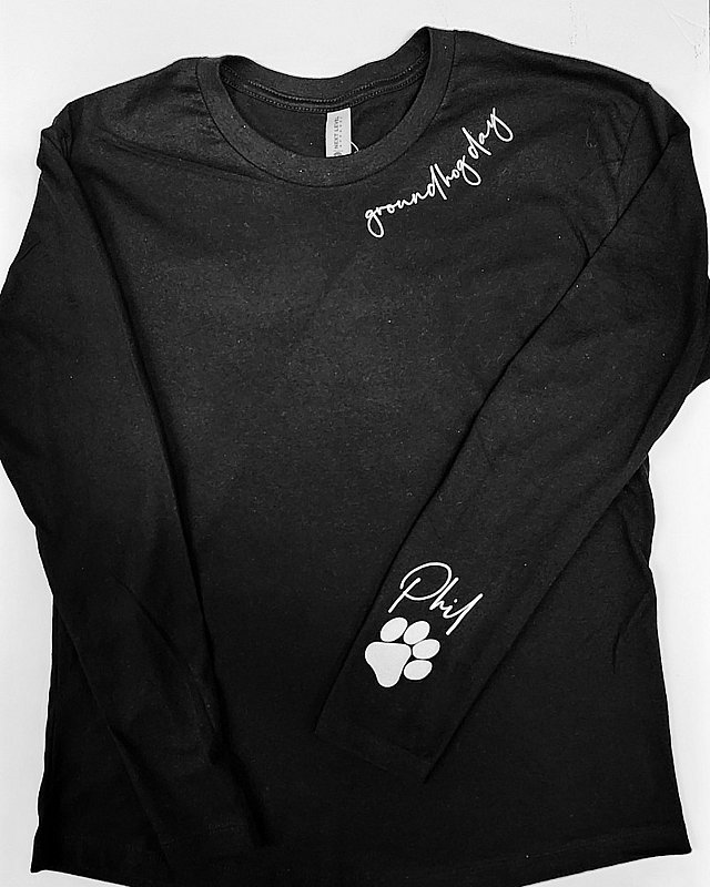 Standard Penannt *women's lsleeve ghog day around neck and phil (paw) on sleeve 48518915555613 (Standard Penannt)