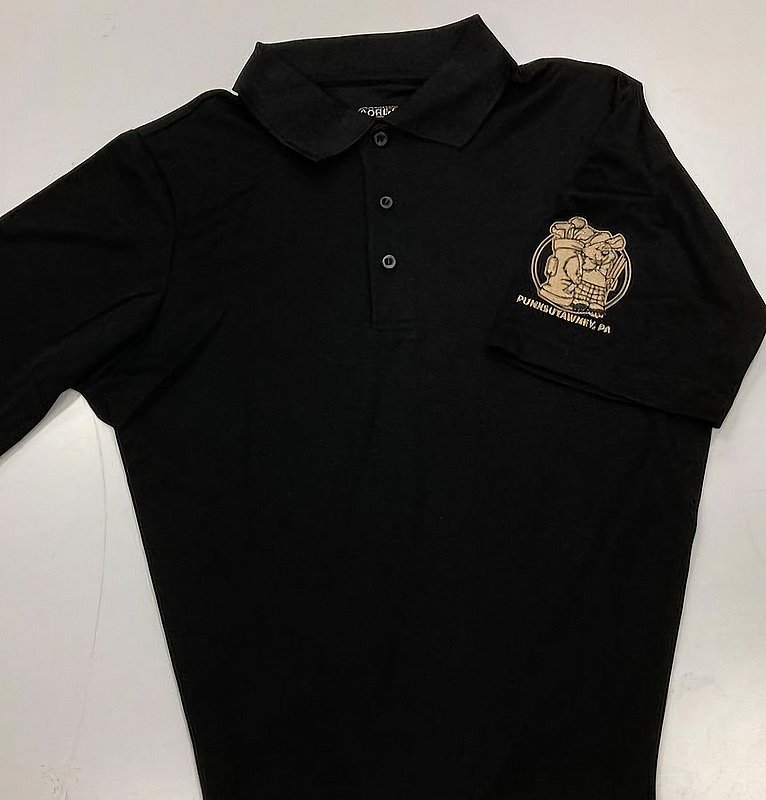 Standard Pennant, Co., Inc. Adult Embroidered Golf Shirt-Black : 48518805029149 (Standard Pennant, Co., Inc.)
