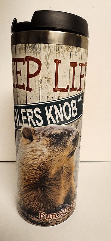 Standard Pennant, Co., Inc. *Eat Sleep Groundhog Stainless Tumbler 48518755123485 (Standard Pennant, Co., Inc.)