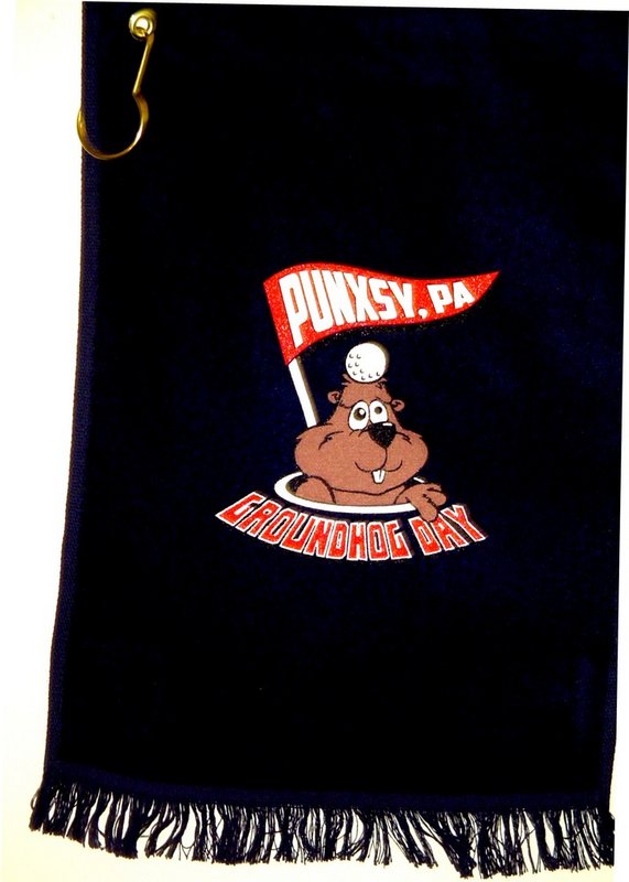 Standard Pennant, Co., Inc. Ghog Golf Towel-Navy 48518751781149 (Standard Pennant, Co., Inc.)