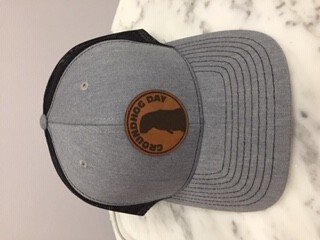 Standard Pennant, Co., Inc. Ghog Leather Patch Hat blk/gray 48518810698013 (Standard Pennant, Co., Inc.)