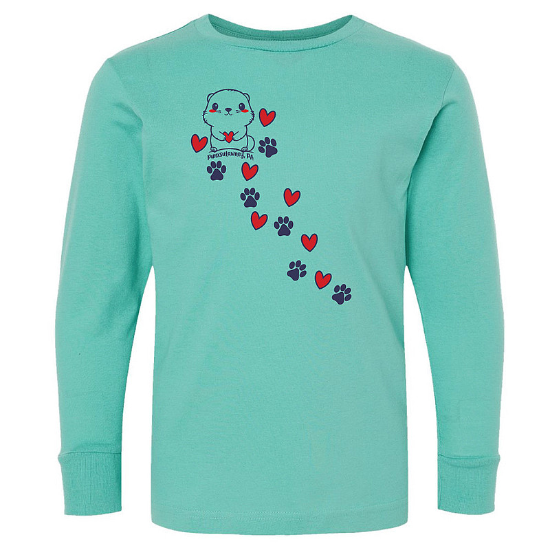 Standard Pennant, Co., Inc. *Toddler Ghog Day paw/heart LSleeve 48518783303965 (Standard Pennant, Co., Inc.)