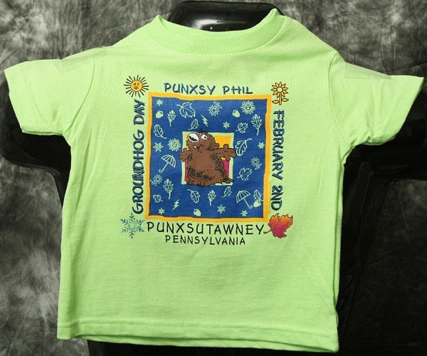 Toddler Square Phil T-Shirt-Bright Green