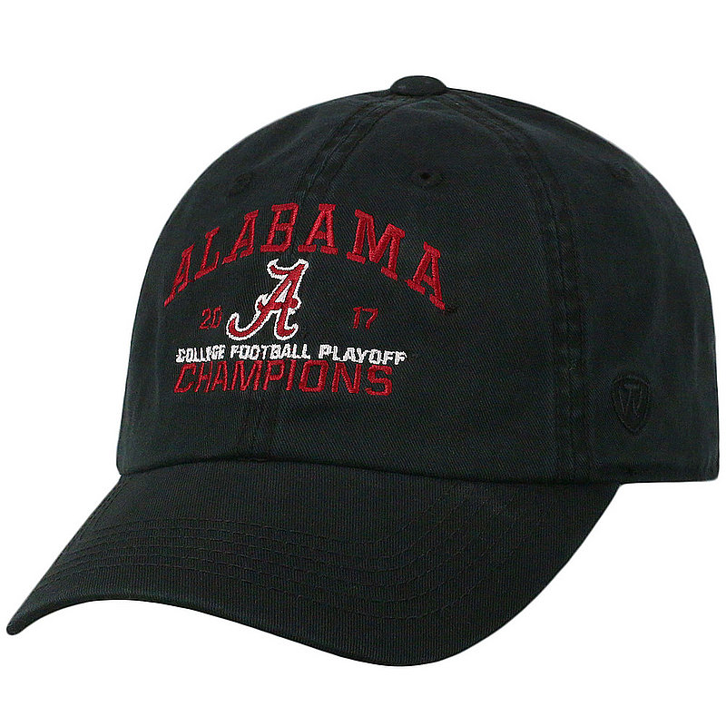 Alabama Crimson Tide National Champs Hat Black (2018 National