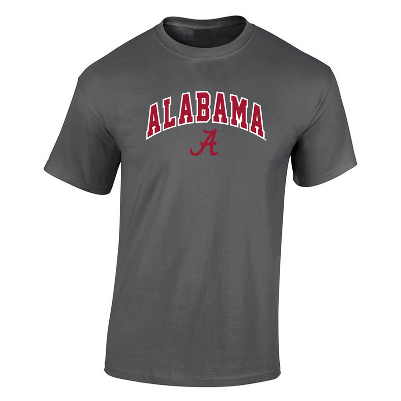 Alabama Crimson Tide TShirt Dark Heather Gray P0004997 