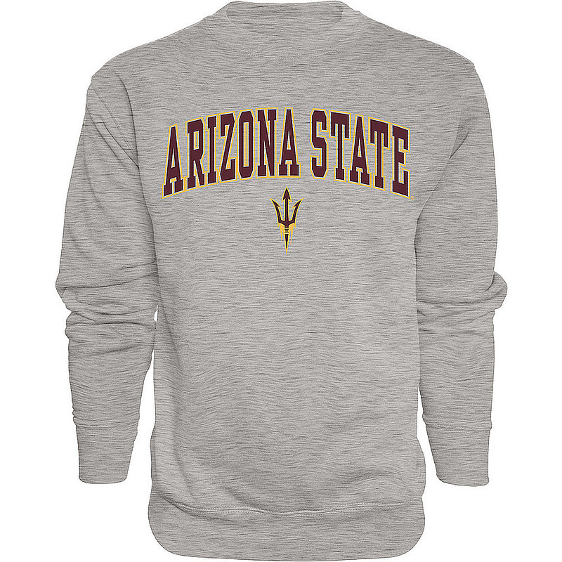 Arizona State Sun Devils Crewneck Sweatshirt Varsity Gray 00000000BCRM5 