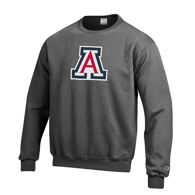 Arizona Wildcats Crewneck Sweatshirt Icon Charcoal APC03003988 
