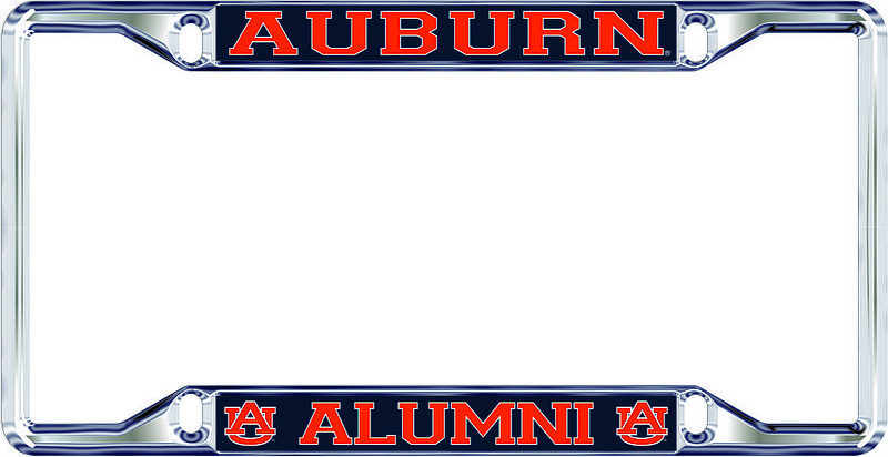 Auburn Tigers License Plate Frame Alumni