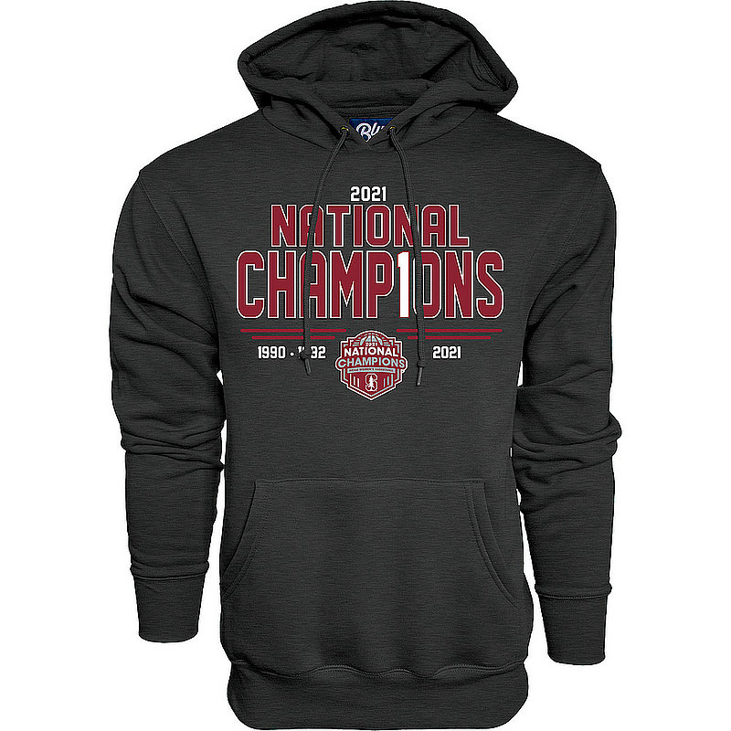 Stanford Cardinal Womens National Basketball Championship Hoodie 2021 Number 1 