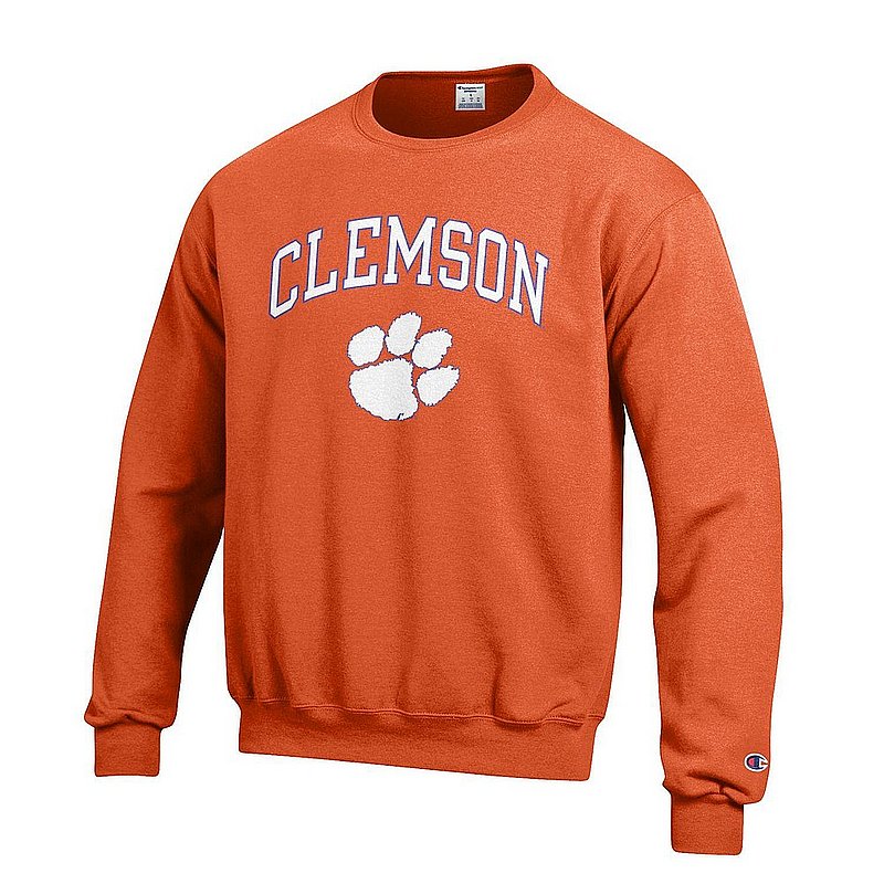 Clemson Tigers Crewneck Sweatshirt Varsity Orange APC02960969