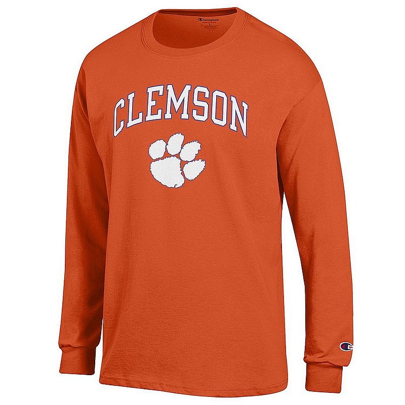 Elite Fan Shop Clemson Tigers National Champs Tshirt 20182019 Flag Orange Fan Shop Sports