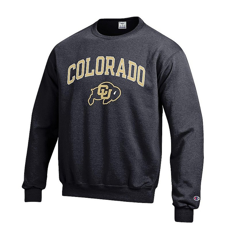 Colorado Buffaloes Crewneck Sweatshirt Varsity Black APC02971694 