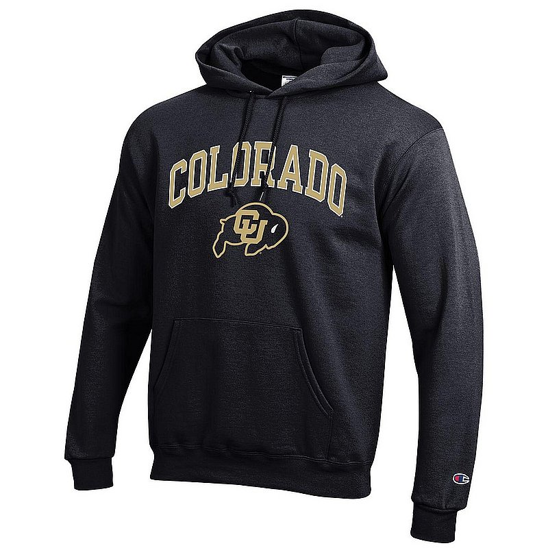 Colorado Buffaloes Hooded Sweatshirt Varsity Black APC02971694