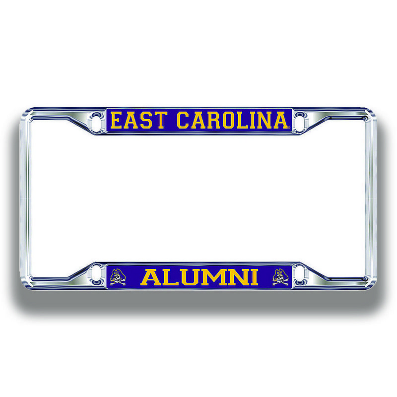 East Carolina Pirates License Plate Frame Alumni