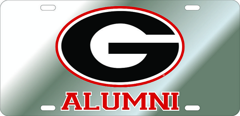 Georgia Bulldogs License Plate Alumni