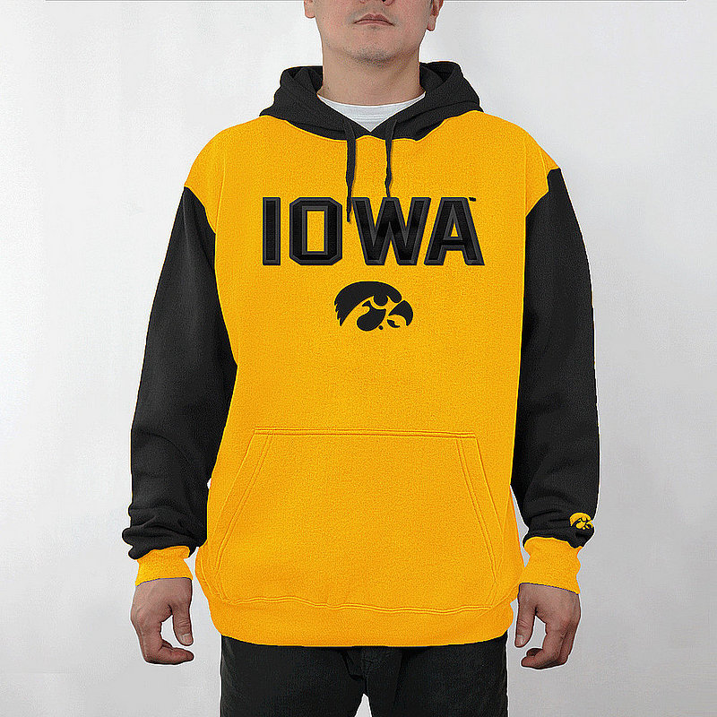 Iowa Hawkeyes Hooded Sweatshirt Captain IOW28805