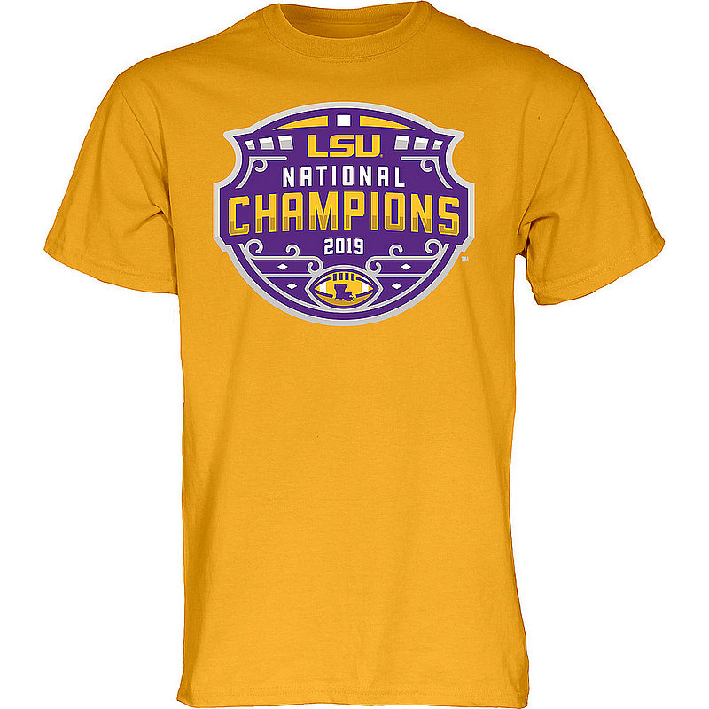 LSU Tigers National Championship Champs Tshirt 2019 - 2020 Official ...