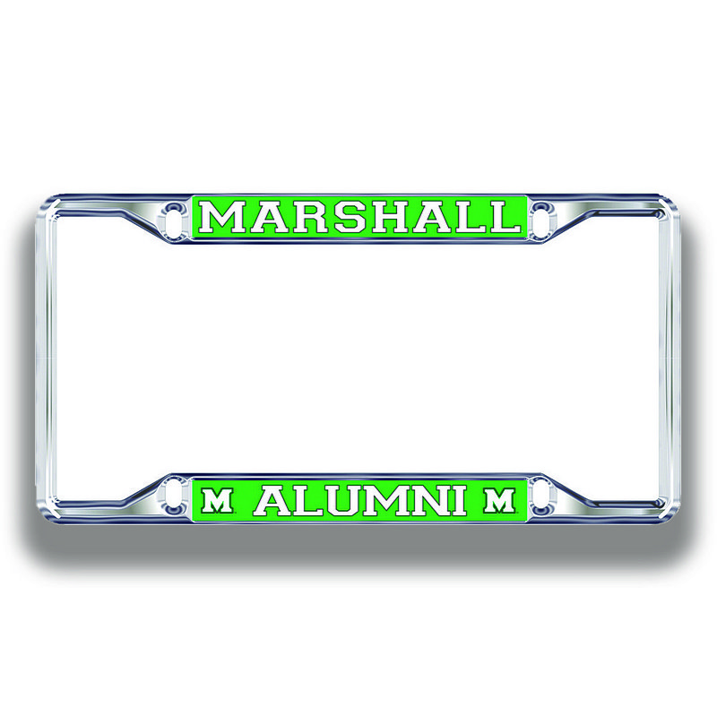 Marshall Thundering Herd License Plate Frame Alumni