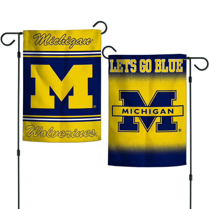 Michigan Wolverines Garden Flag 12.5"x18"