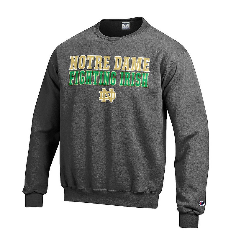Elite Fan Shop Notre Dame Fighting Irish Kids Long Sleeve Tshirt Navy