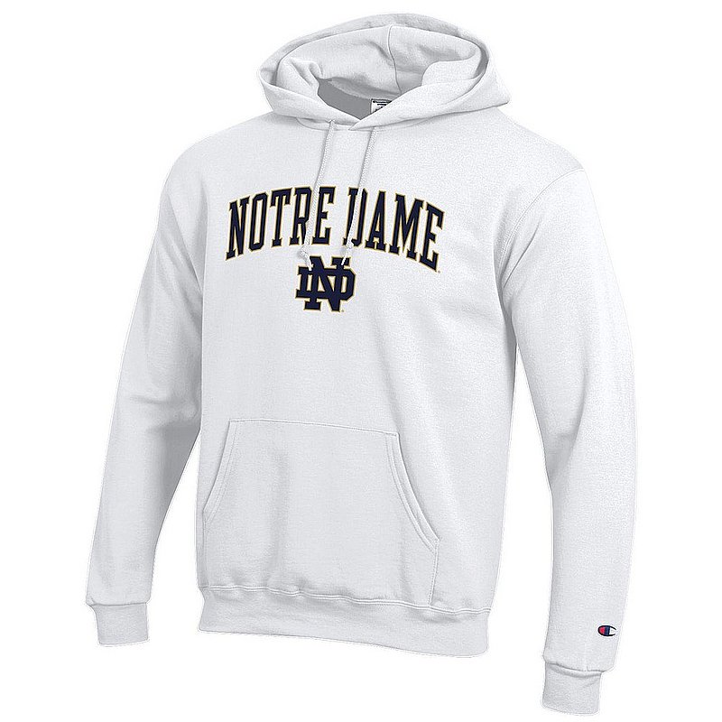 notre dame sweatshirt white