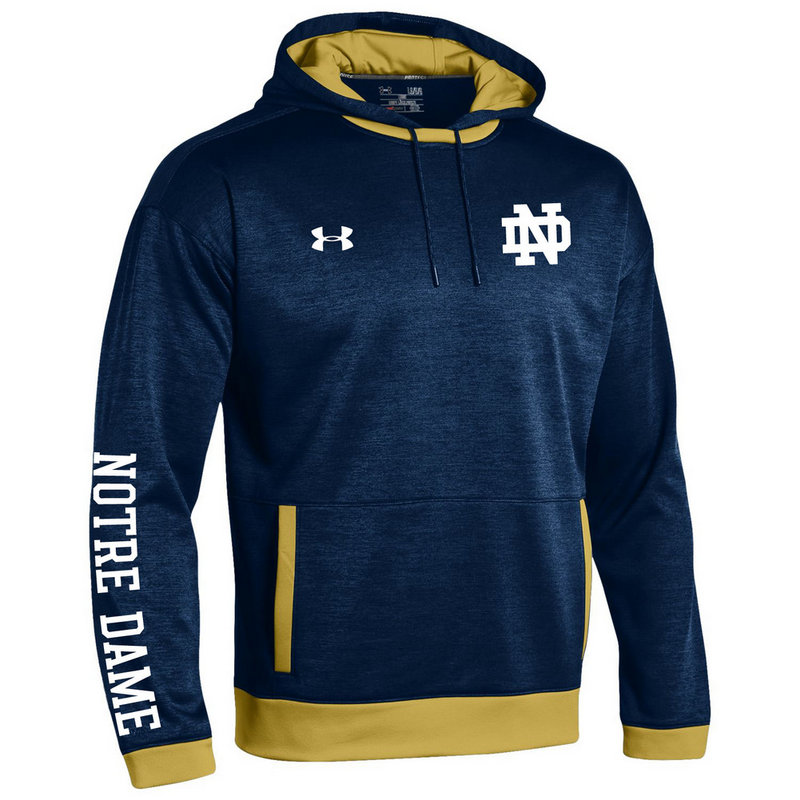 Notre Dame Fighting Irish Sideline Hoodie Sweatshirt UM8339ND112