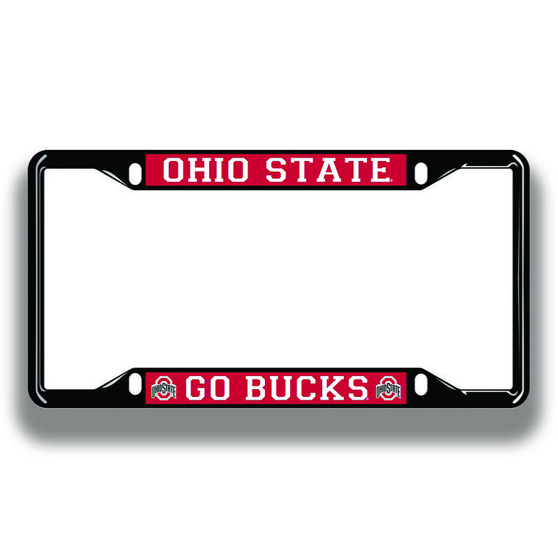 Ohio State Buckeyes License Plate Frame Black 48193 