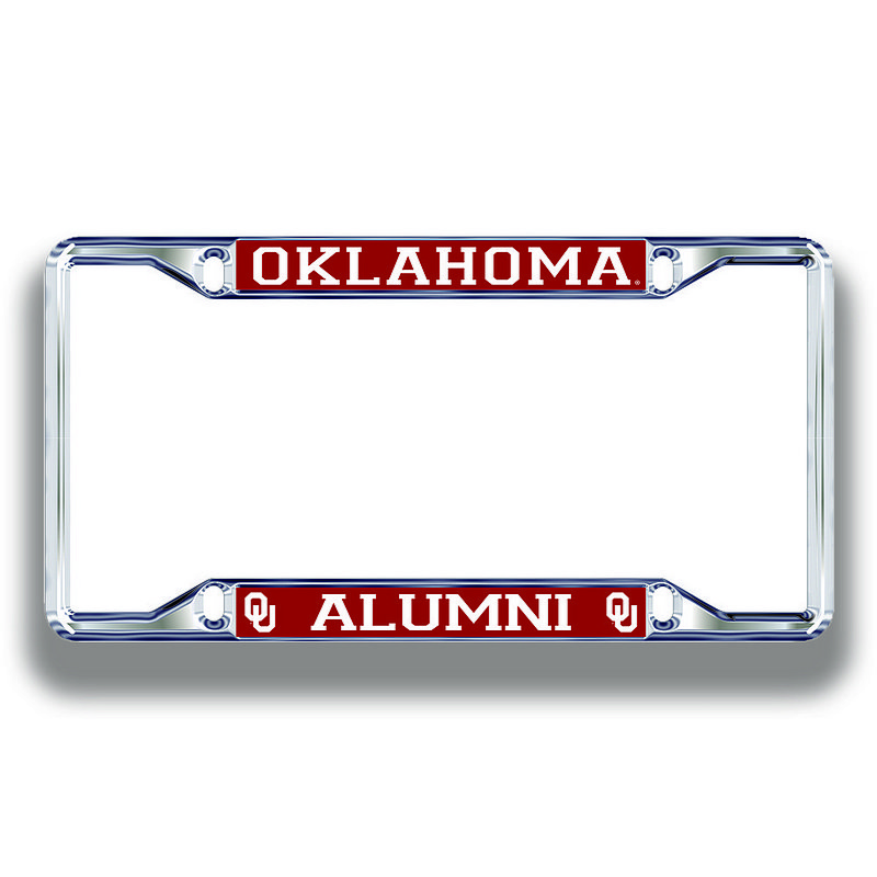 Oklahoma Sooners License Plate Frame Alumni 17807 