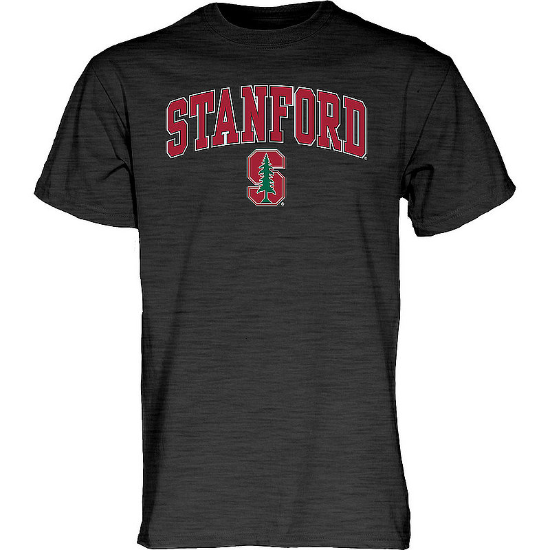 Stanford Cardinal TShirt Varsity Charcoal Arch Over APC02885992*