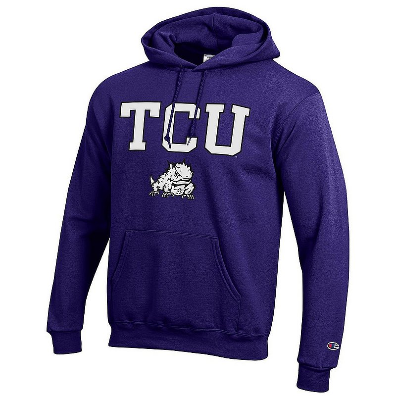 TCU Horned Frogs Hooded Sweatshirt Varsity Purple APC03095427 