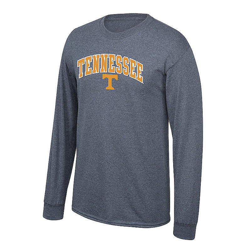 Tennessee Volunteers Long Sleeve Tshirt Arch Charcoal