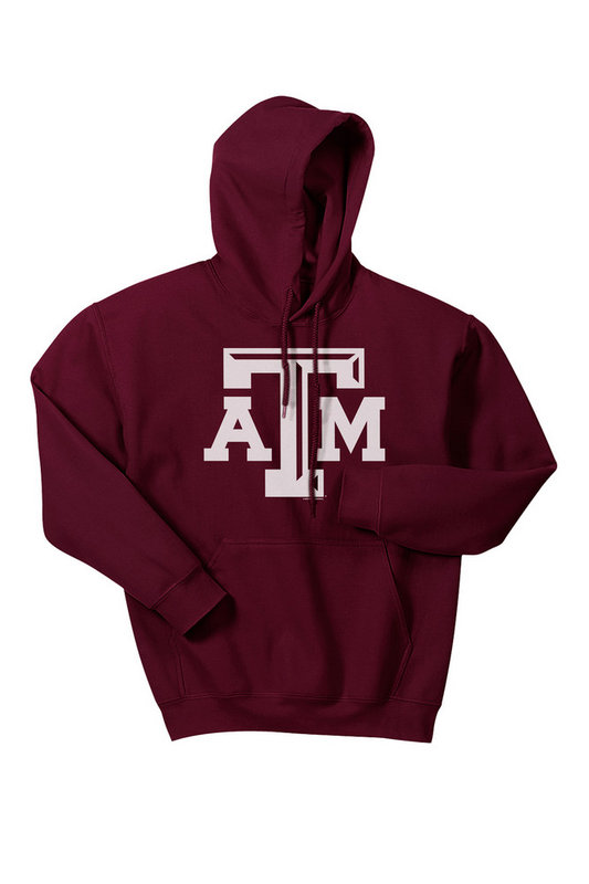 Elite Fan Shop Texas A/&M Aggies Hooded Sweatshirt Icon Maroon