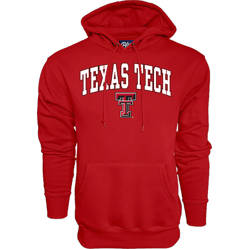 Texas Tech Red Raiders Hooded Sweatshirt Varsity Scarlet Arch Over
