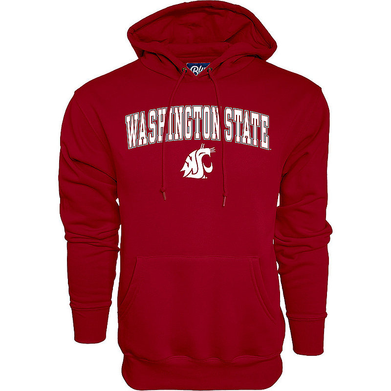 WSU Cougars Hooded Sweatshirt Varsity Crimson Arch Over APC02974303* 