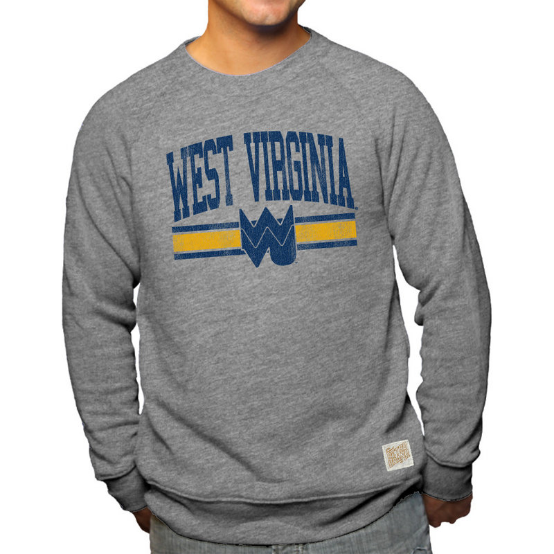 wvu crew neck sweatshirt