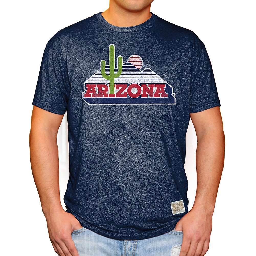 Arizona Wildcats Retro TShirt Navy RB124