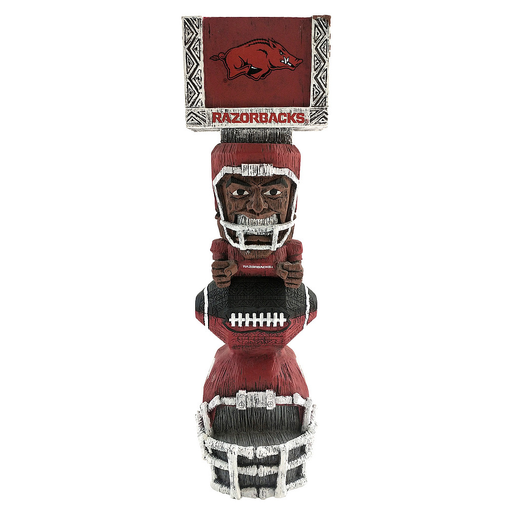 Arkansas Razorbacks Tiki Totem Figurine Tkncstkark