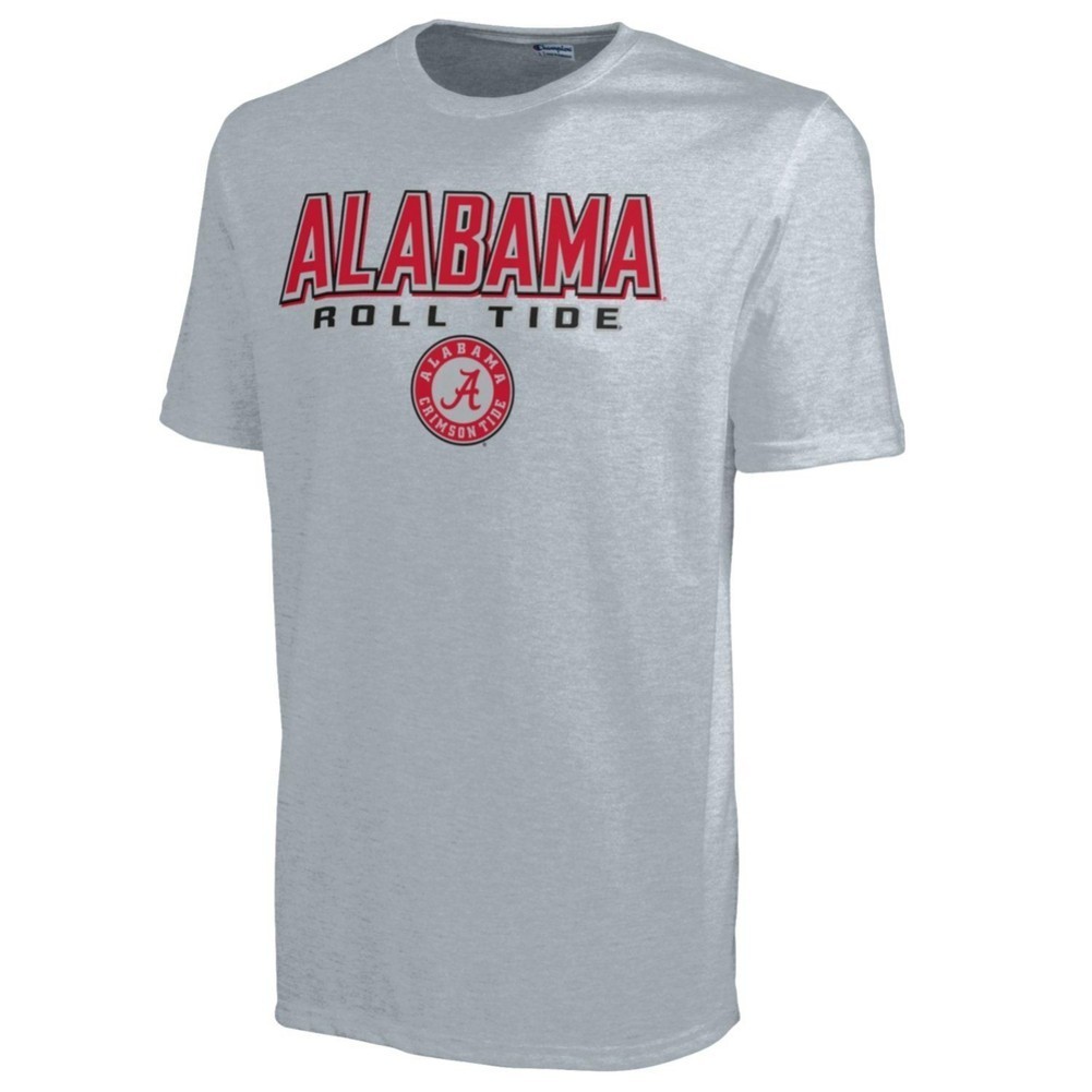 Alabama Roll Tide Mens T Shirt Gray 4725198 Apc02443038x