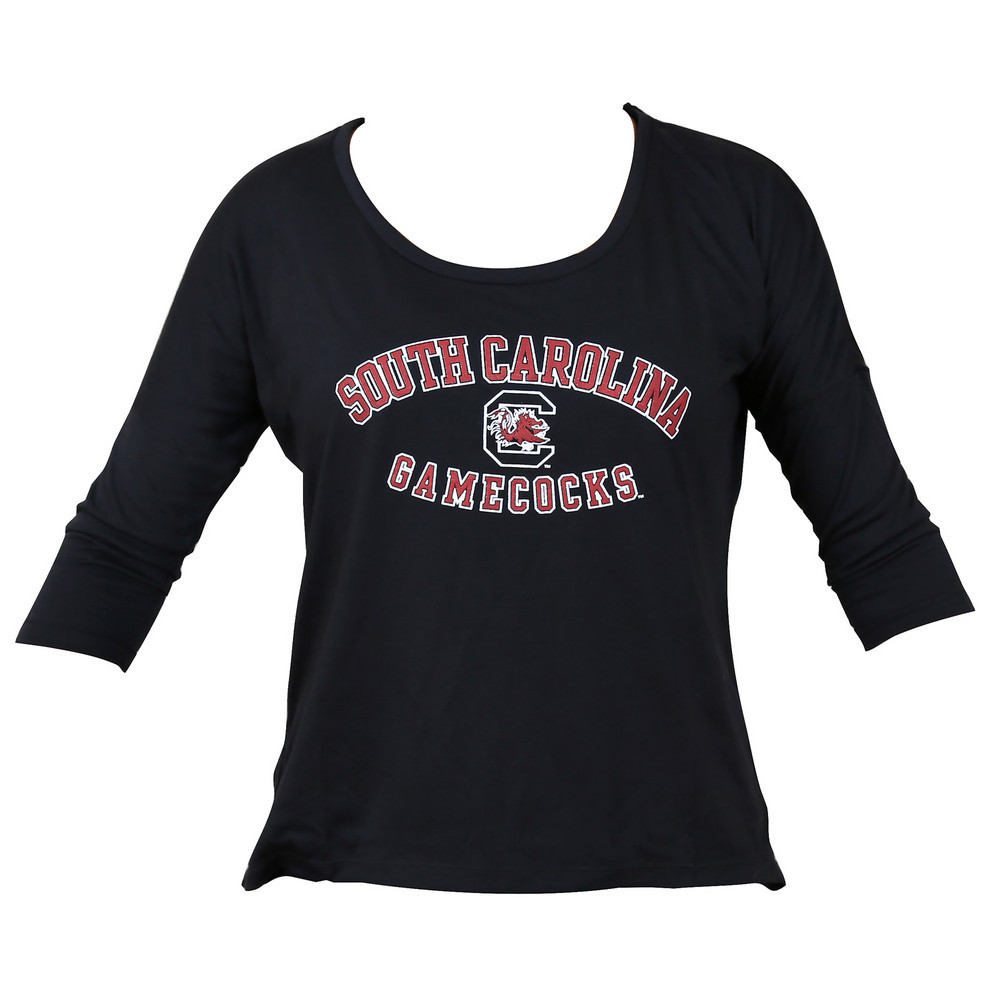 South Carolina Gamecocks Womens Half Time Tee 4789201APC02480817
