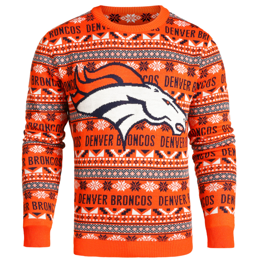 Denver Broncos Ugly Christmas Sweater SWTCNNF16AZTDB