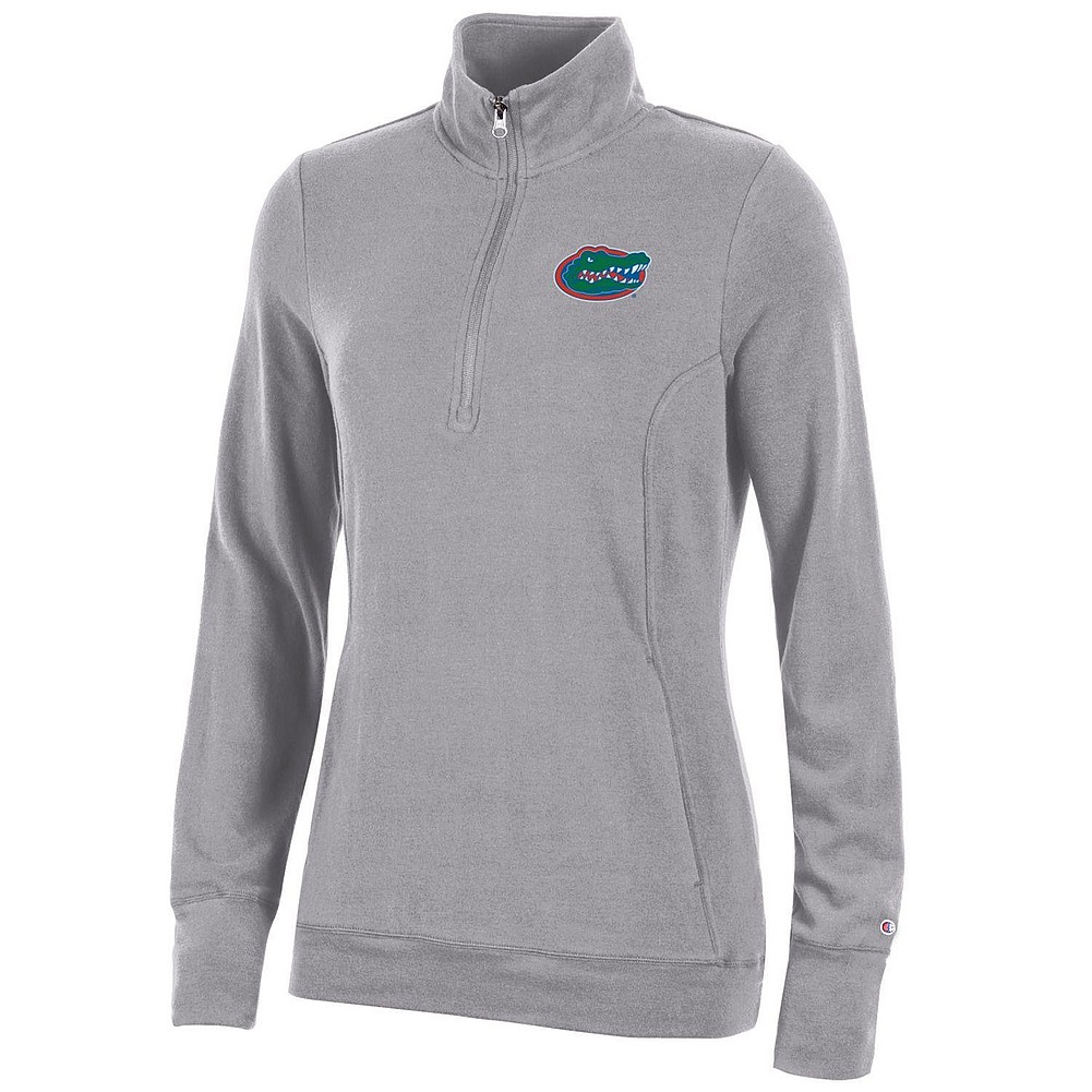 Florida Gators Women S Quarter Zip Gray Apc03320111