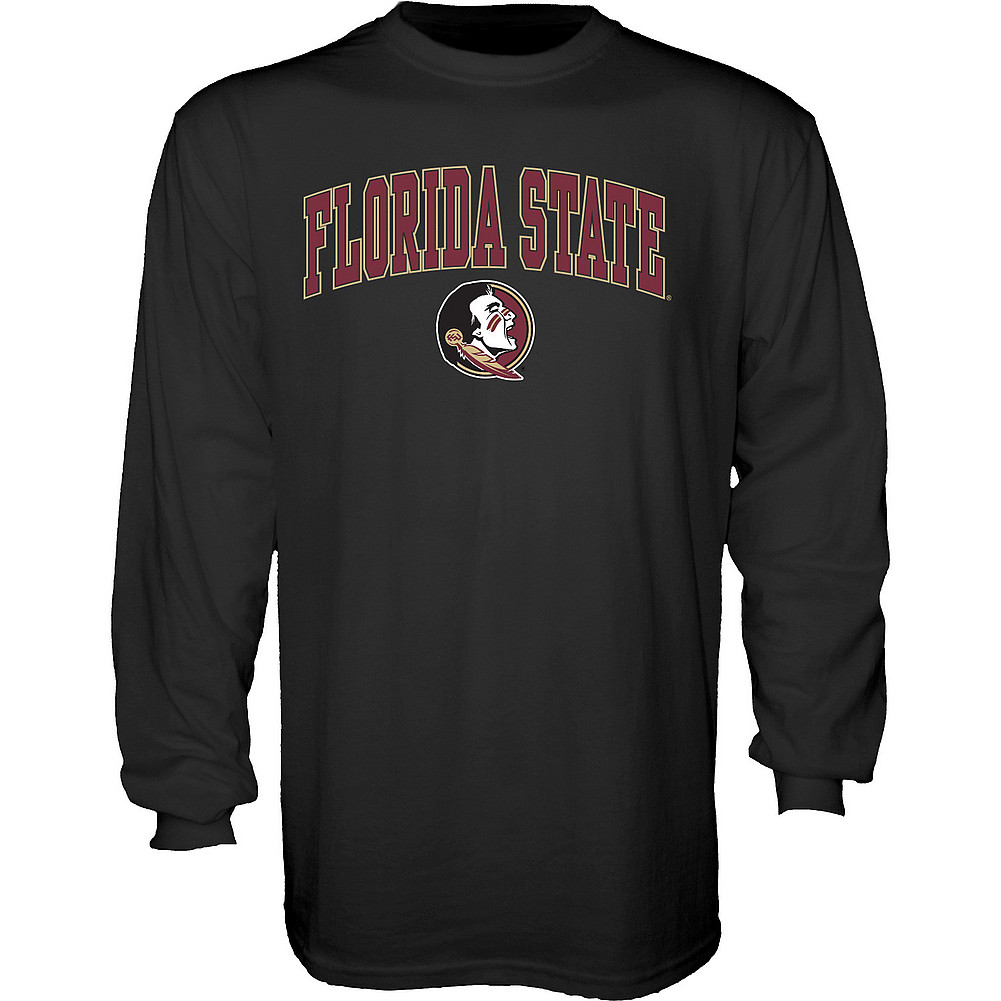 Florida State Seminoles Long Sleeve TShirt Varsity Black APC03006774